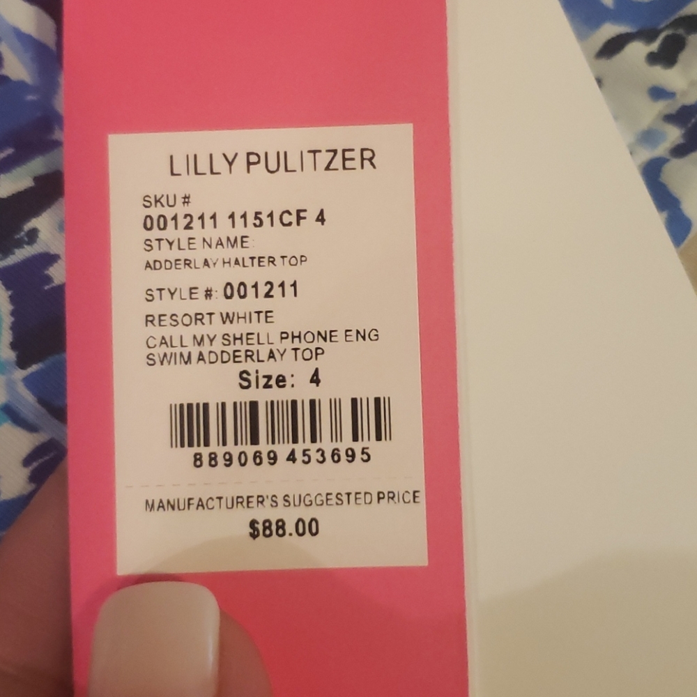 Lilly Pulitzer swim top - Picture 4 of 4